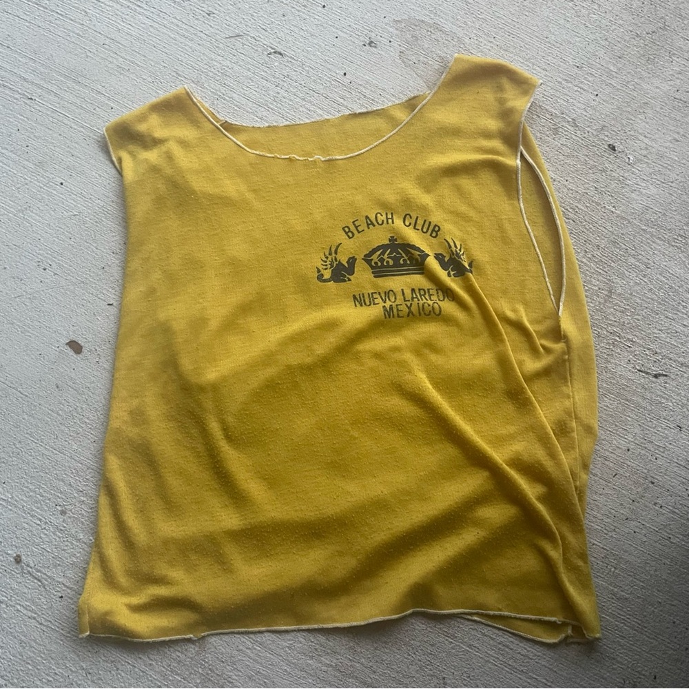 Corona crop tank top